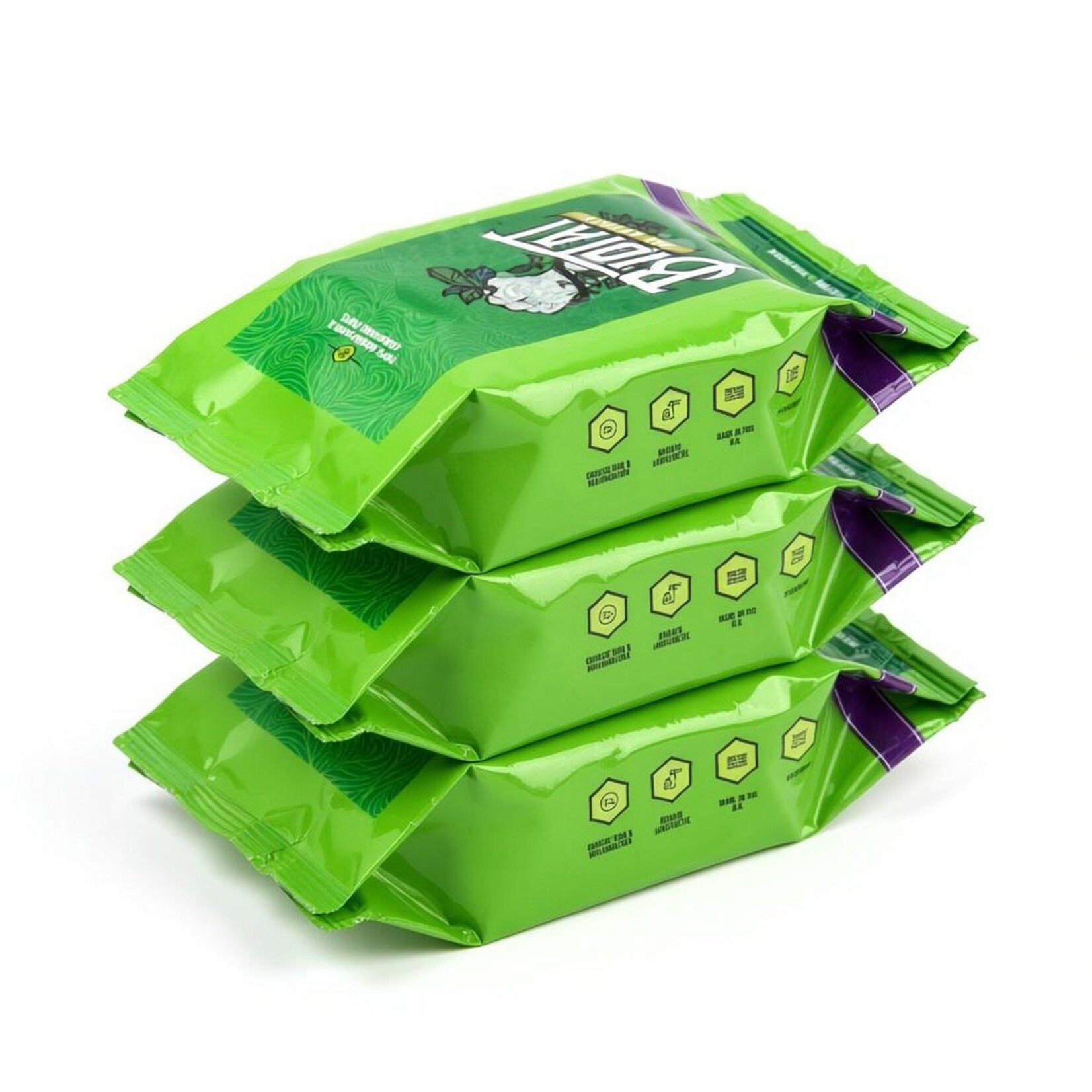 BIOTAT ® GREEN SOAP WIPES - Pack 40