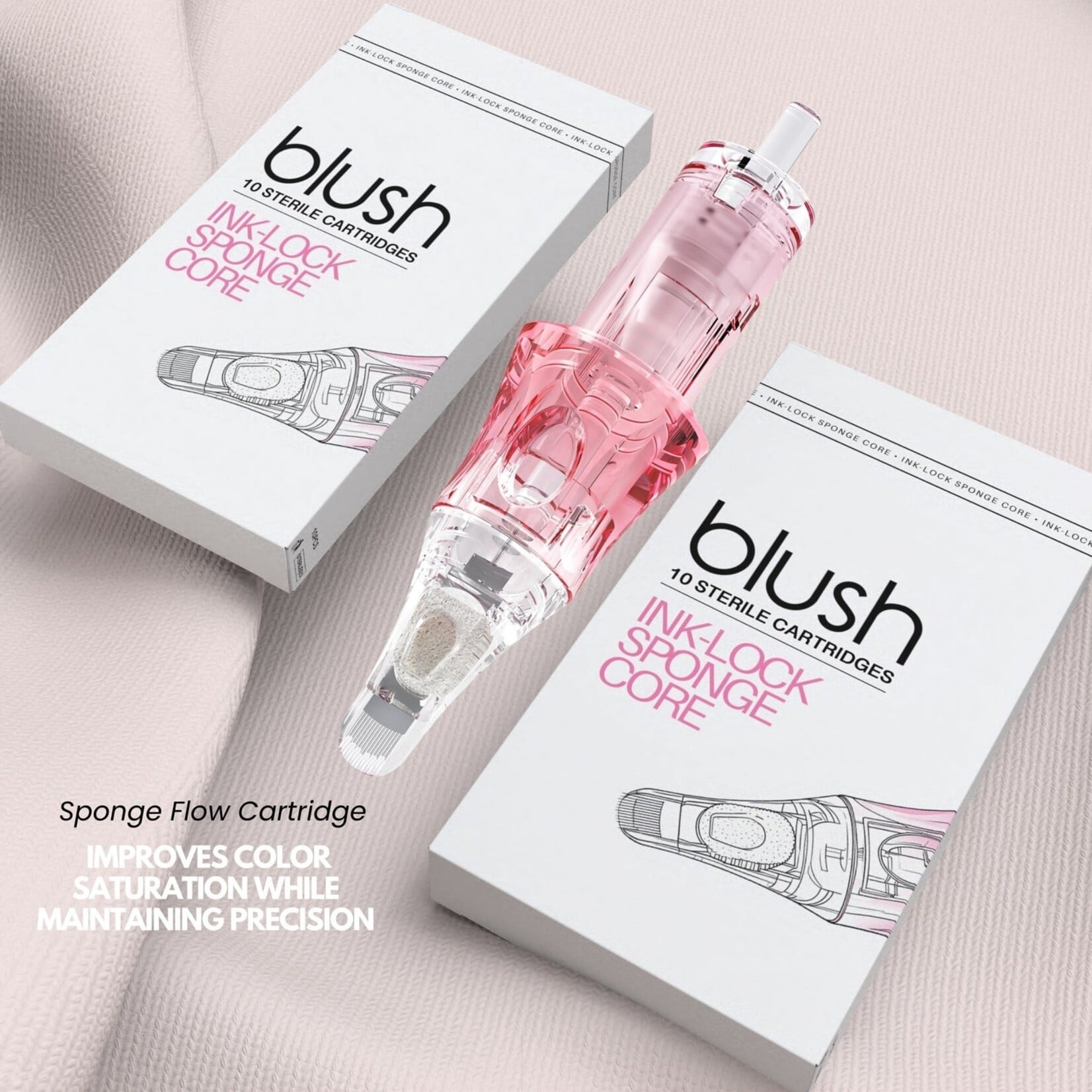 BLUSH INK-LOCK SPONGE CORE CARTRIDGES