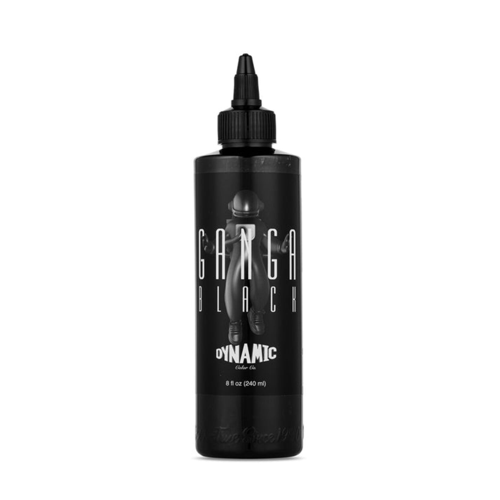 DYNAMIC INK GANGA BLACK TATTOO INK - 8OZ BOTTLE