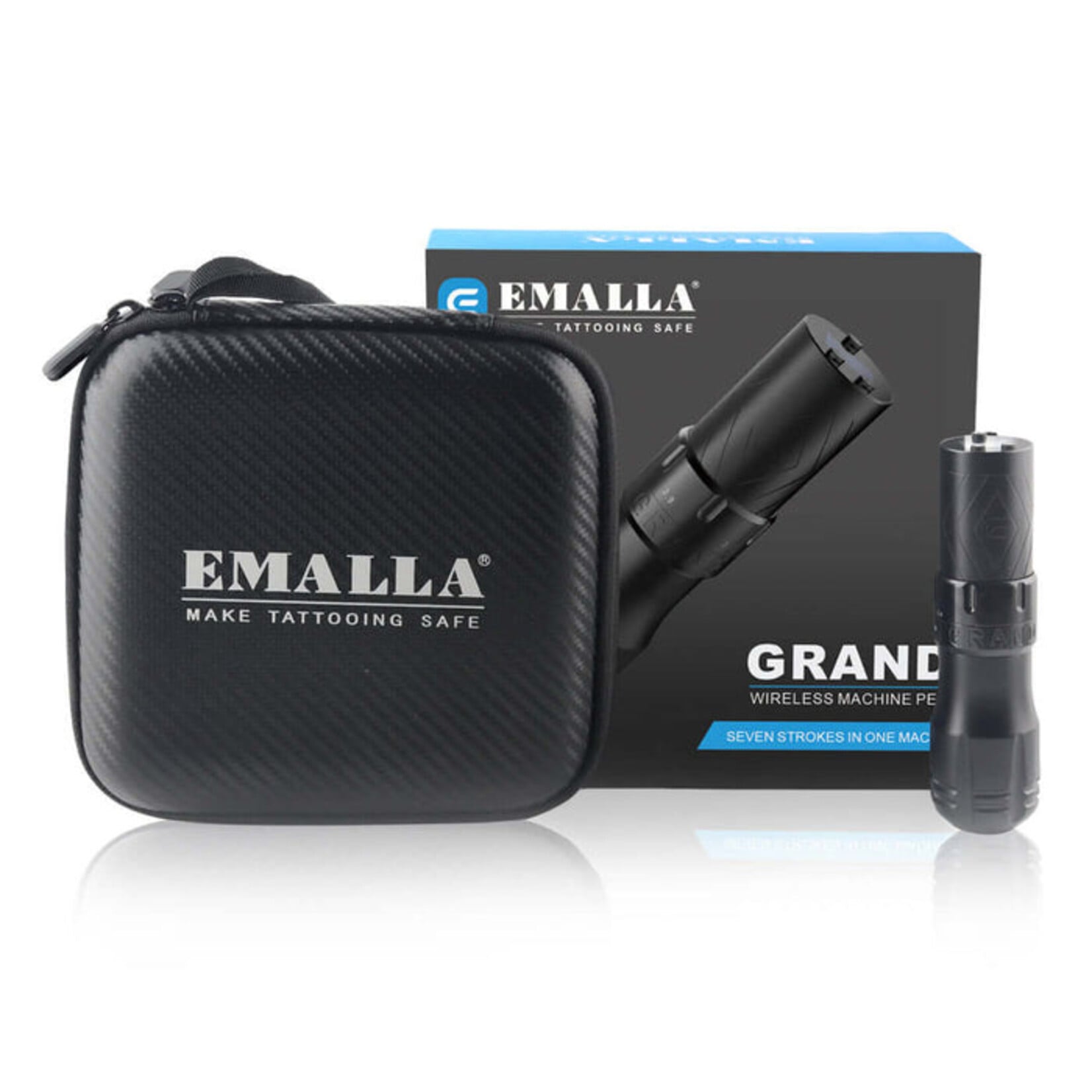 EMALLA GRAND G3 WIRELESS TATTOO PEN MACHINE (BLACK)