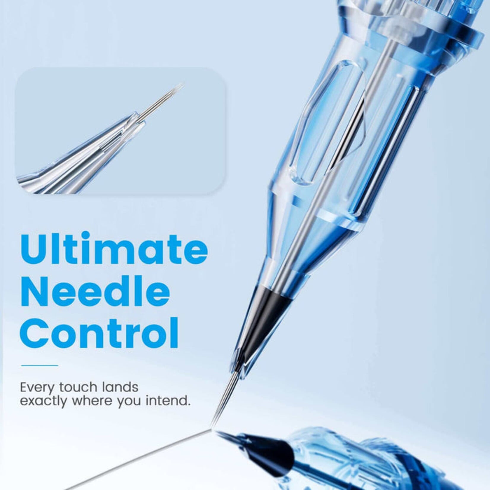 EMALLA ELIOT FINELINE TATTOO CARTRIDGE NEEDLES ROUND LINER (BOX OF 20)