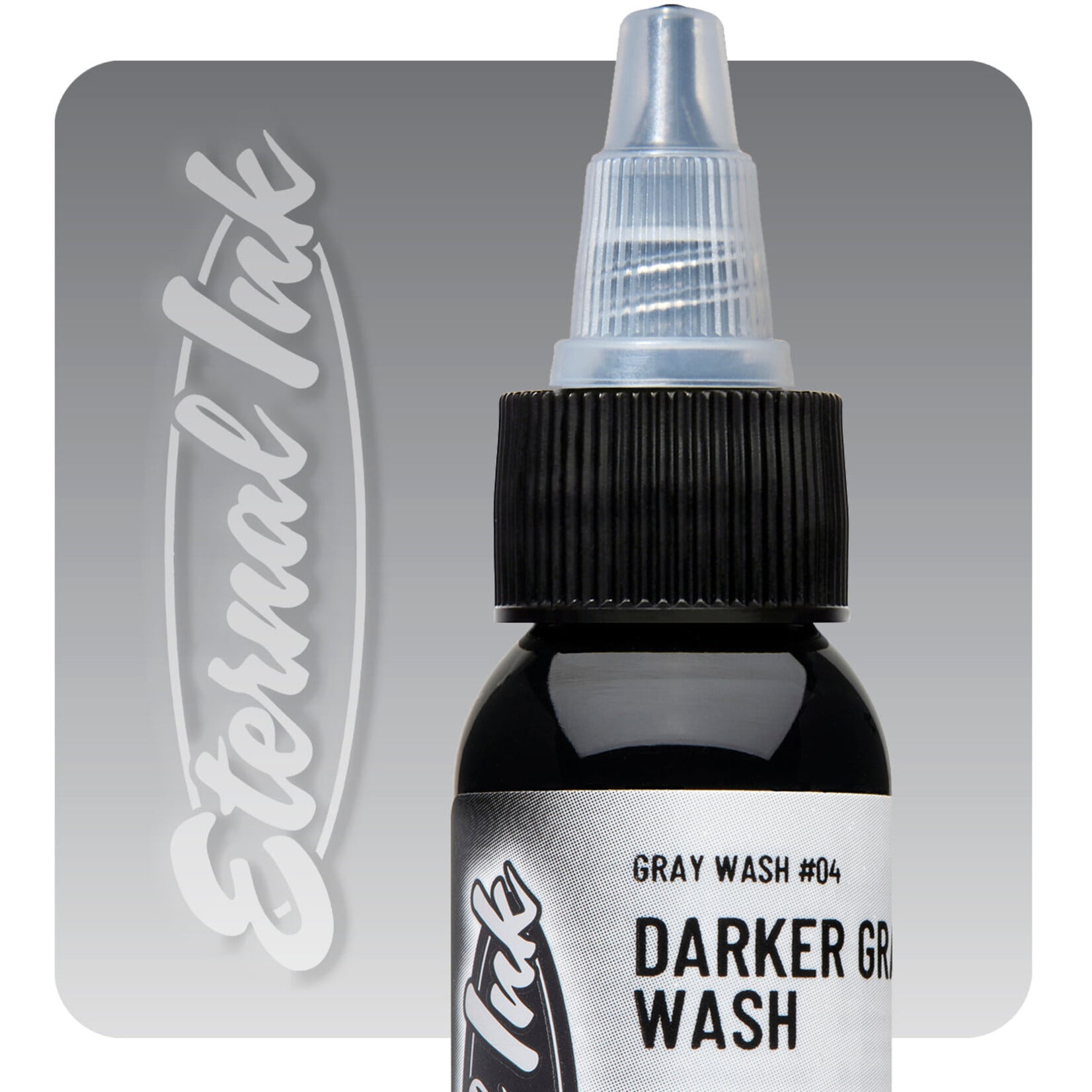 ETERNAL INK GRAY WASH - 4OZ BOTTLES