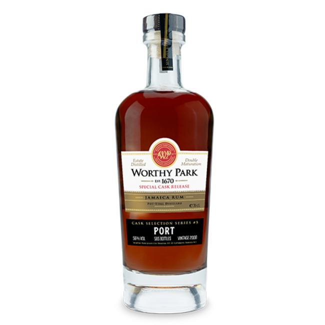 WORTHY PARK 10 YEAR PORT CASK JAMAICA RUM 750ML