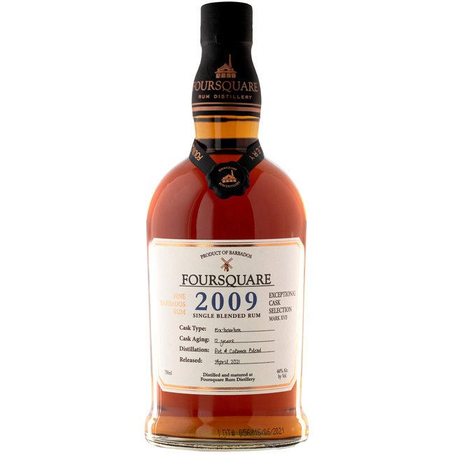 FOURSQUARE 2009 12 YEAR RUM 750ML