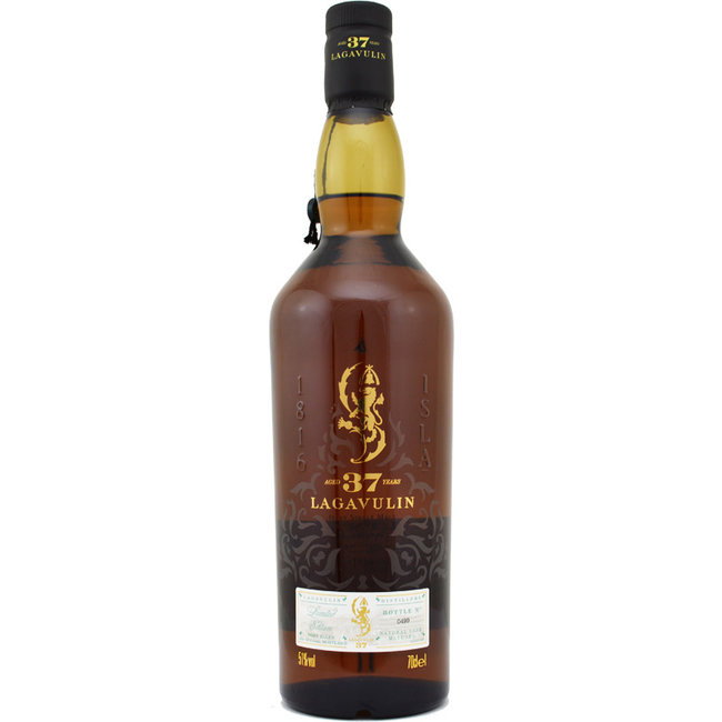 LAGAVULIN 37 YEAR SINGLE MALT SCOTCH 750ML