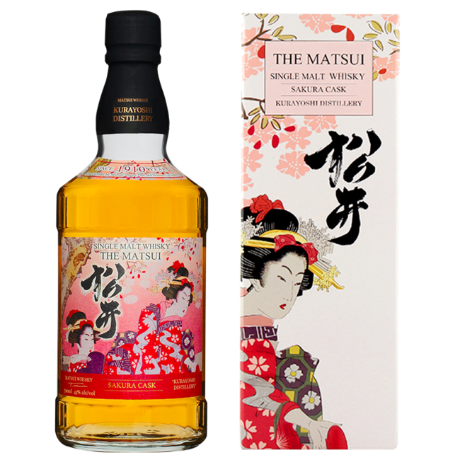 MATSUI SINGLE MALT SAKURA CASK 750ML