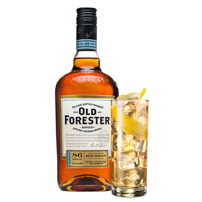 OLD FORESTER 86 PROOF BOURBON 750ML