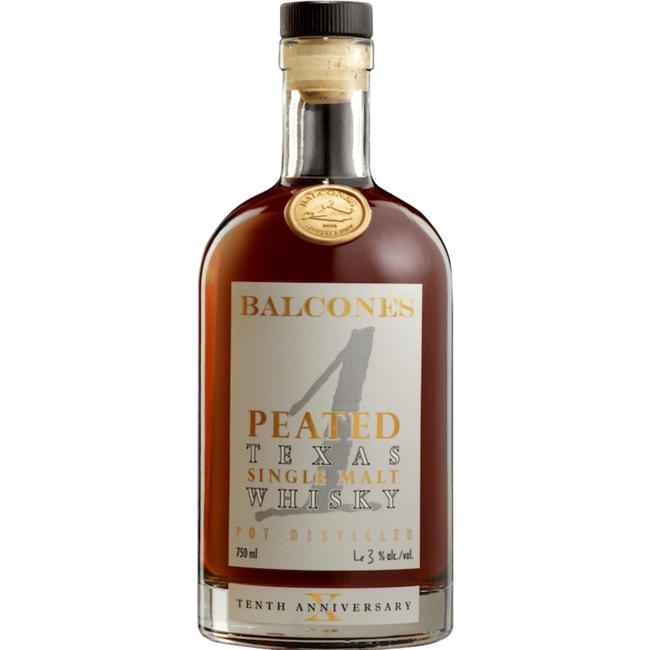 BALCONES PEATED SINGLE MALT 750ML