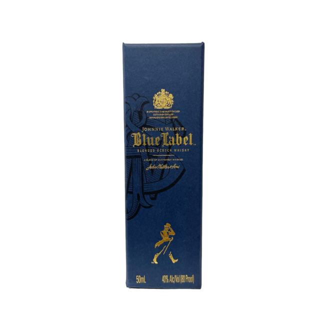 JOHNNIE WALKER BLUE LABEL BLENDED SCOTCH 50ML