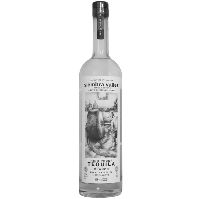 SIEMBRA VALLES BLANCO HIGH PROOF 750ML