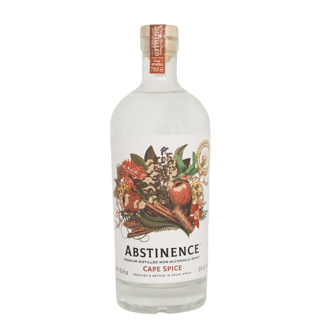 ABSTINENCE NON-ALCOHOLIC CAPE SPICE 750ML BOTTLE