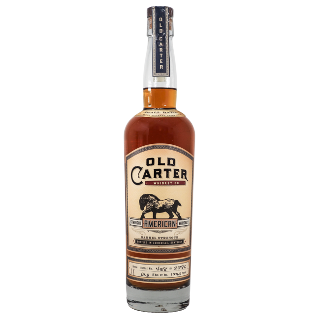 OLD CARTER AMERICAN WHISKEY (ALL BATCHES) 750ML