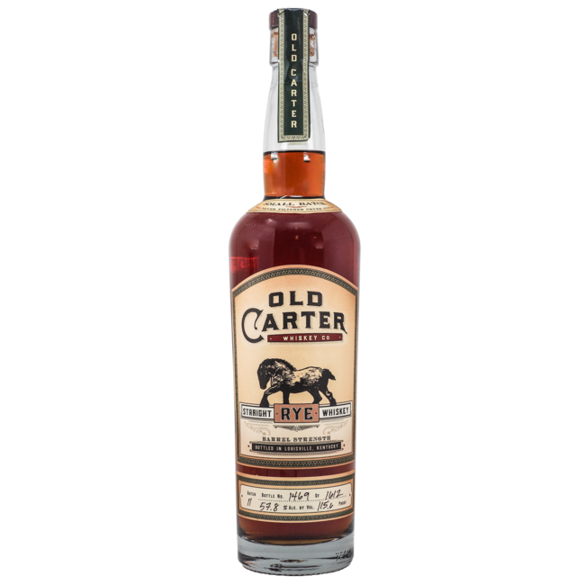 OLD CARTER RYE 750ML (ALL BATCHES)