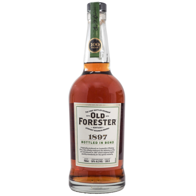 OLD FORESTER 1897 BONDED 100 PROOF BOURBON 750ML