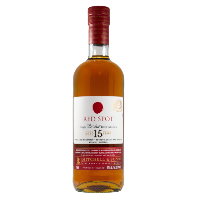 RED SPOT 15 YEAR 750ML