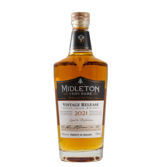 MIDLETON VERY RARE 2021 VINTAGE 750ML