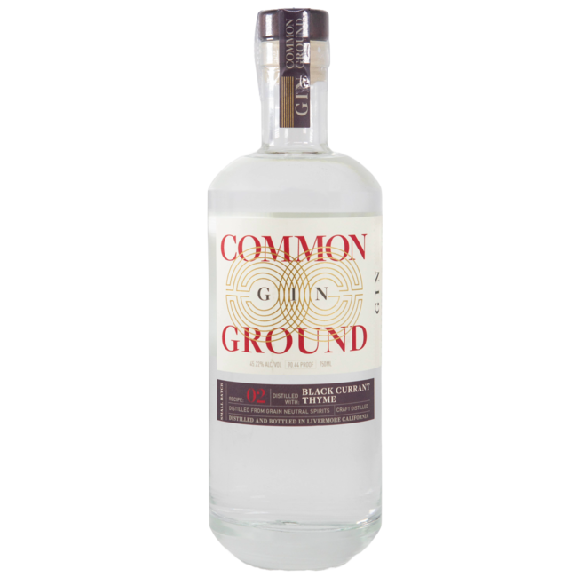 COMMON GROUND BLACK CURRANT THYME GIN 750ML