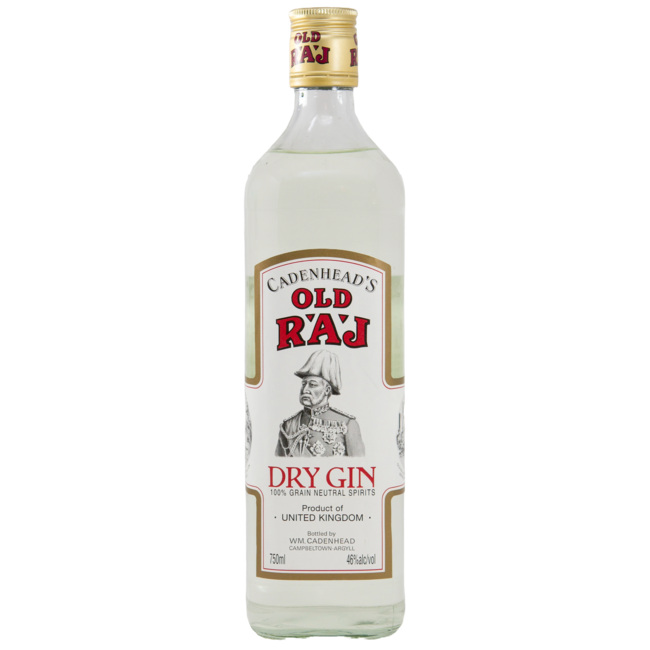OLD RAJ RED LABEL DRY GIN 750ML