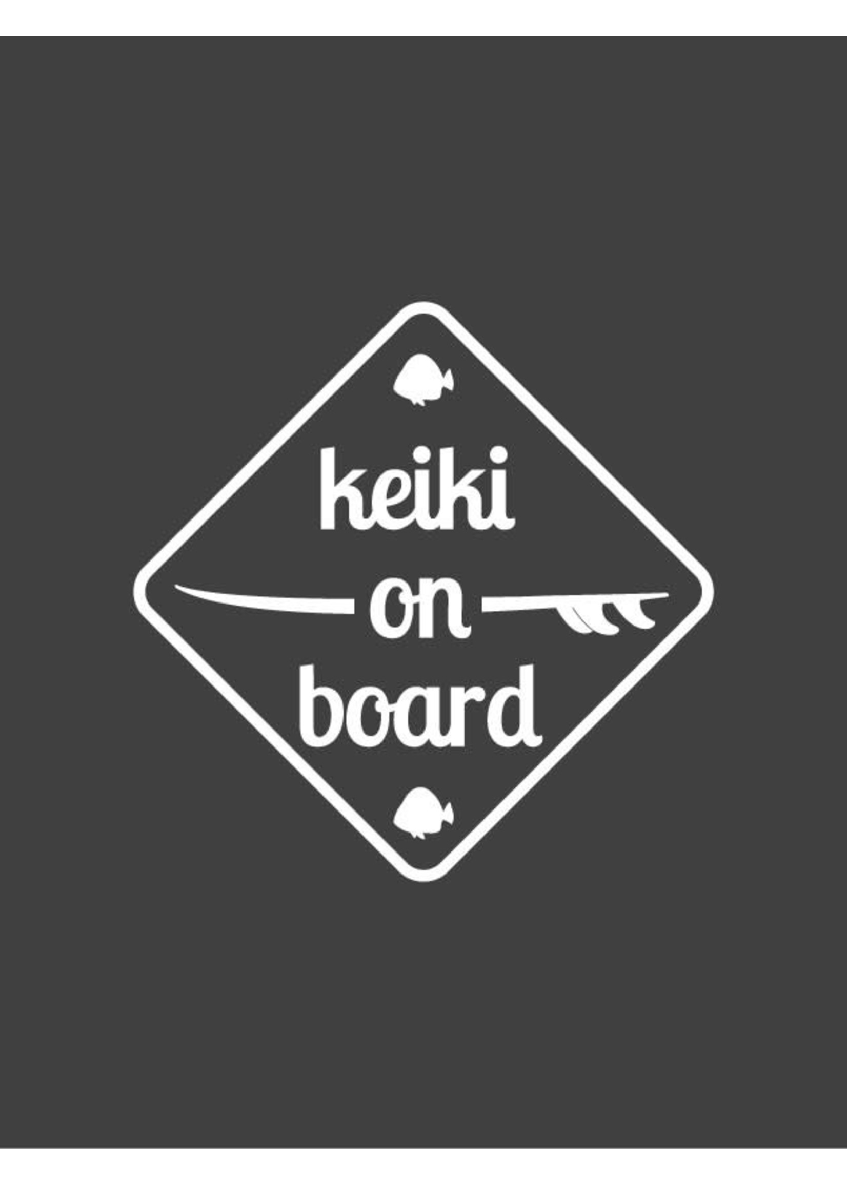 keiki on board - sticker