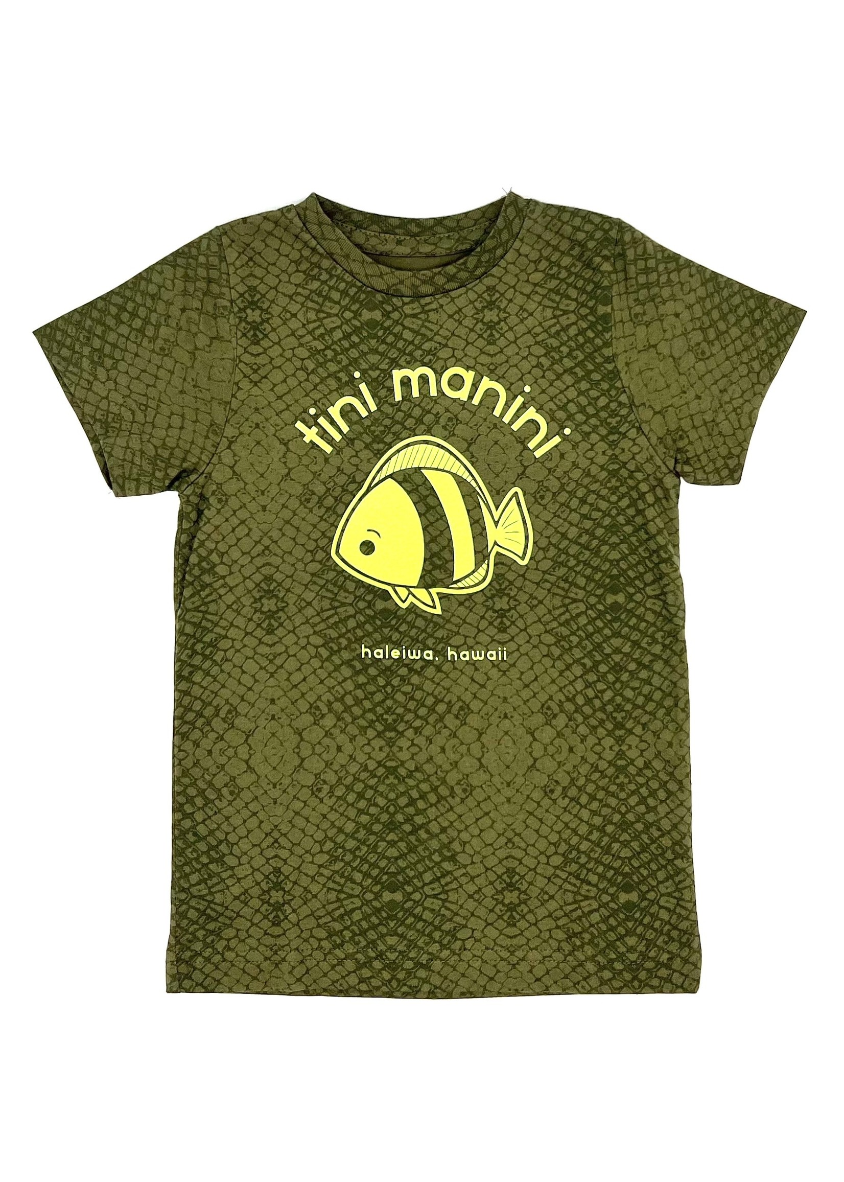 Tini Manini front logo - shirt