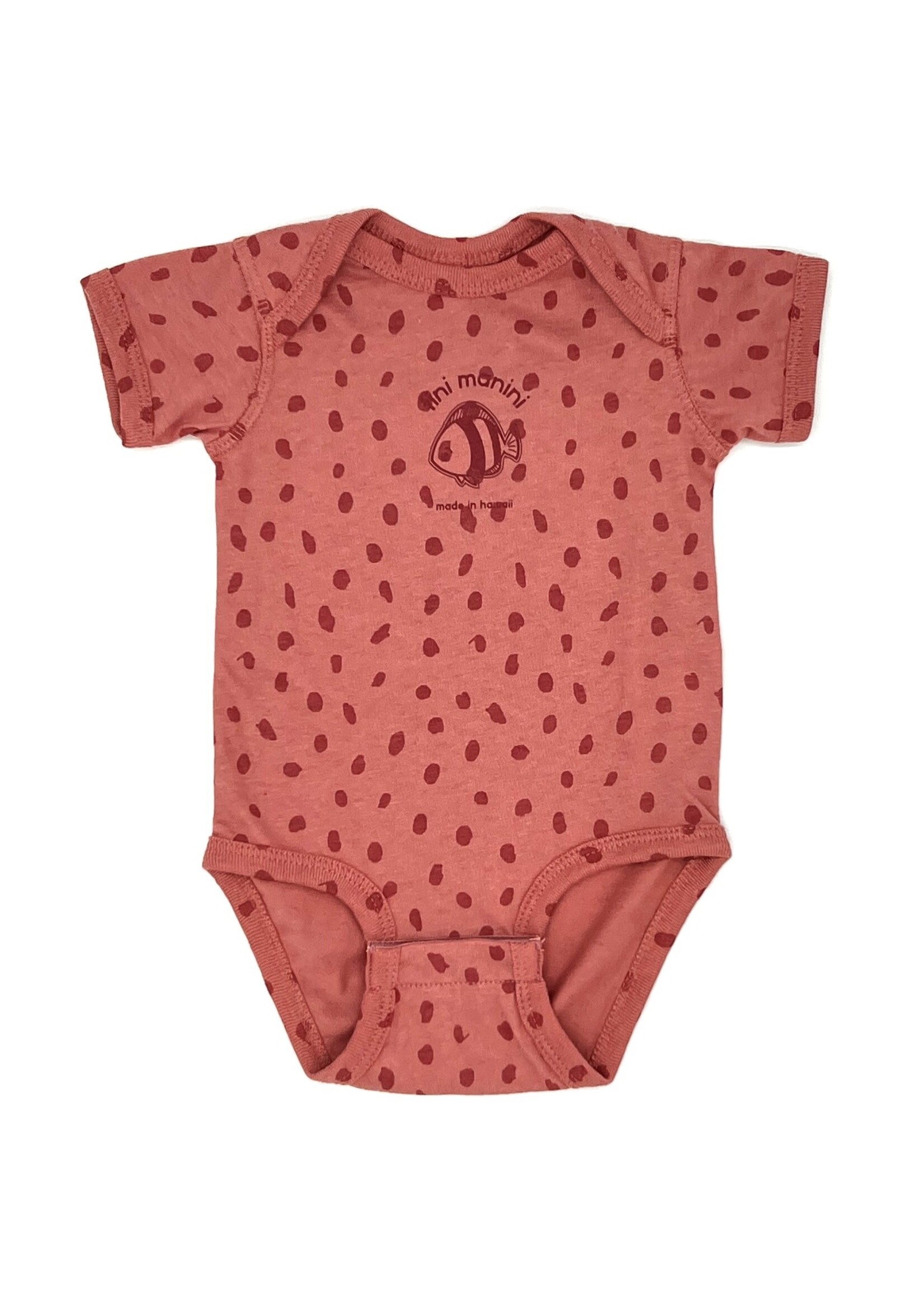 Tini Manini front logo - onesie