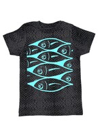 Tini Manini fish school - shirt