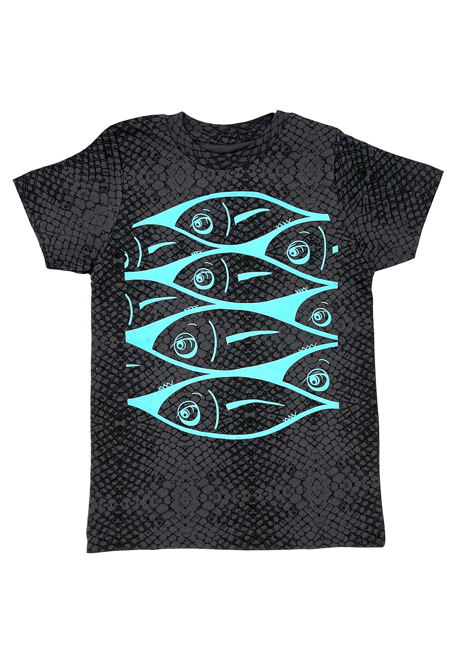 Tini Manini fish school - shirt