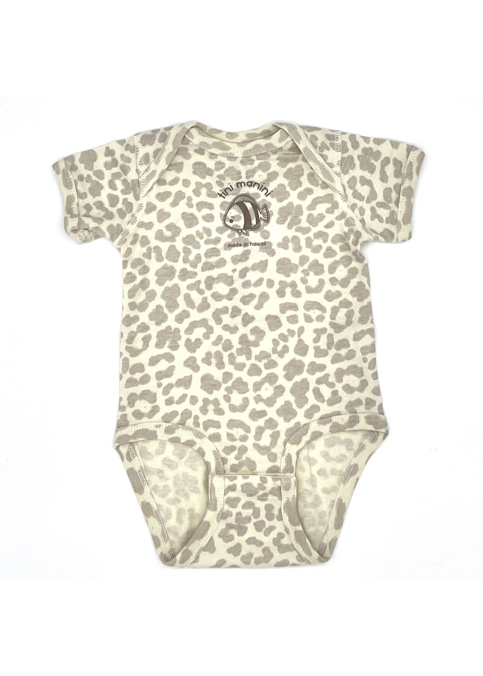 Tini Manini front logo - onesie