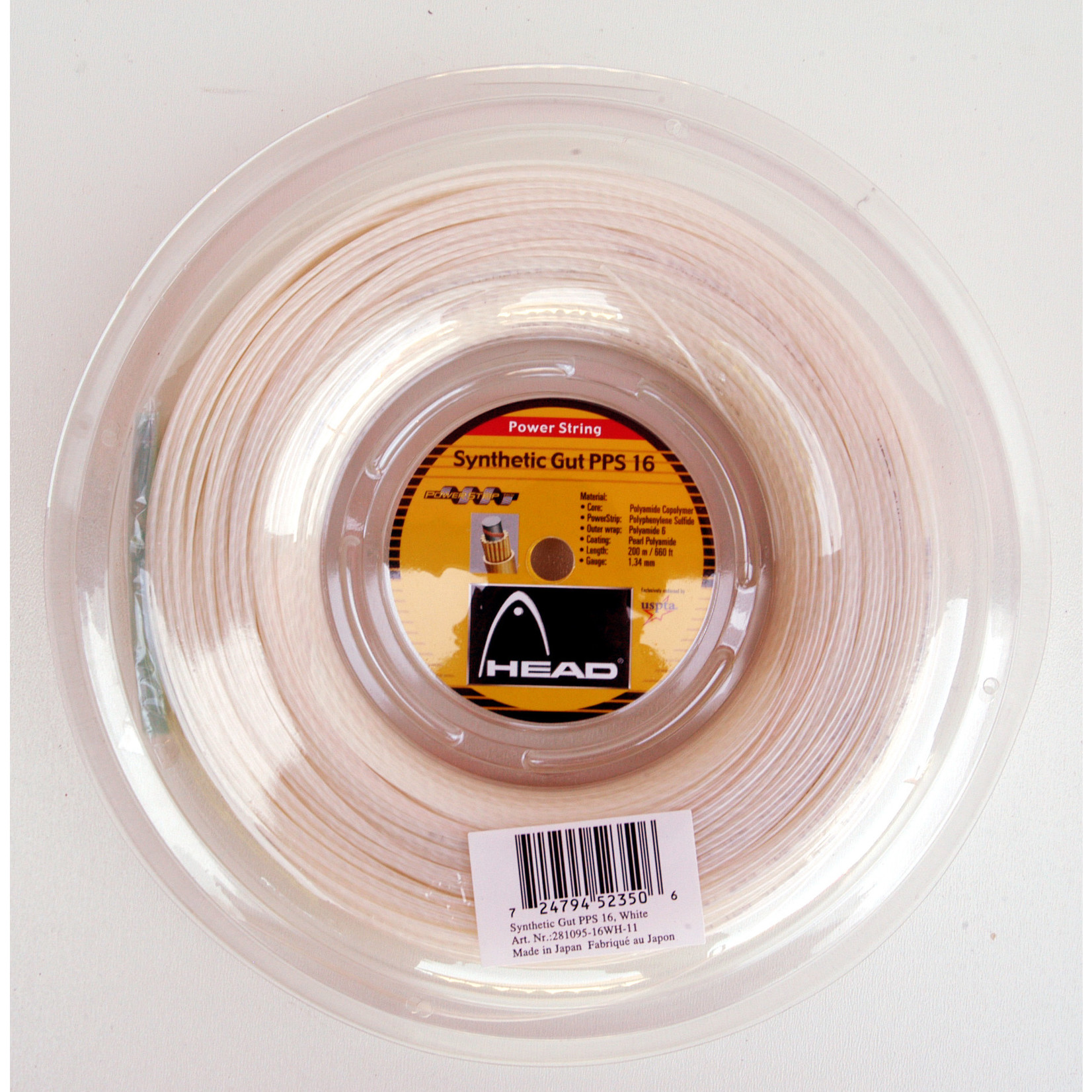 Head Head SynGut PPS Tennis String Reels (200m)