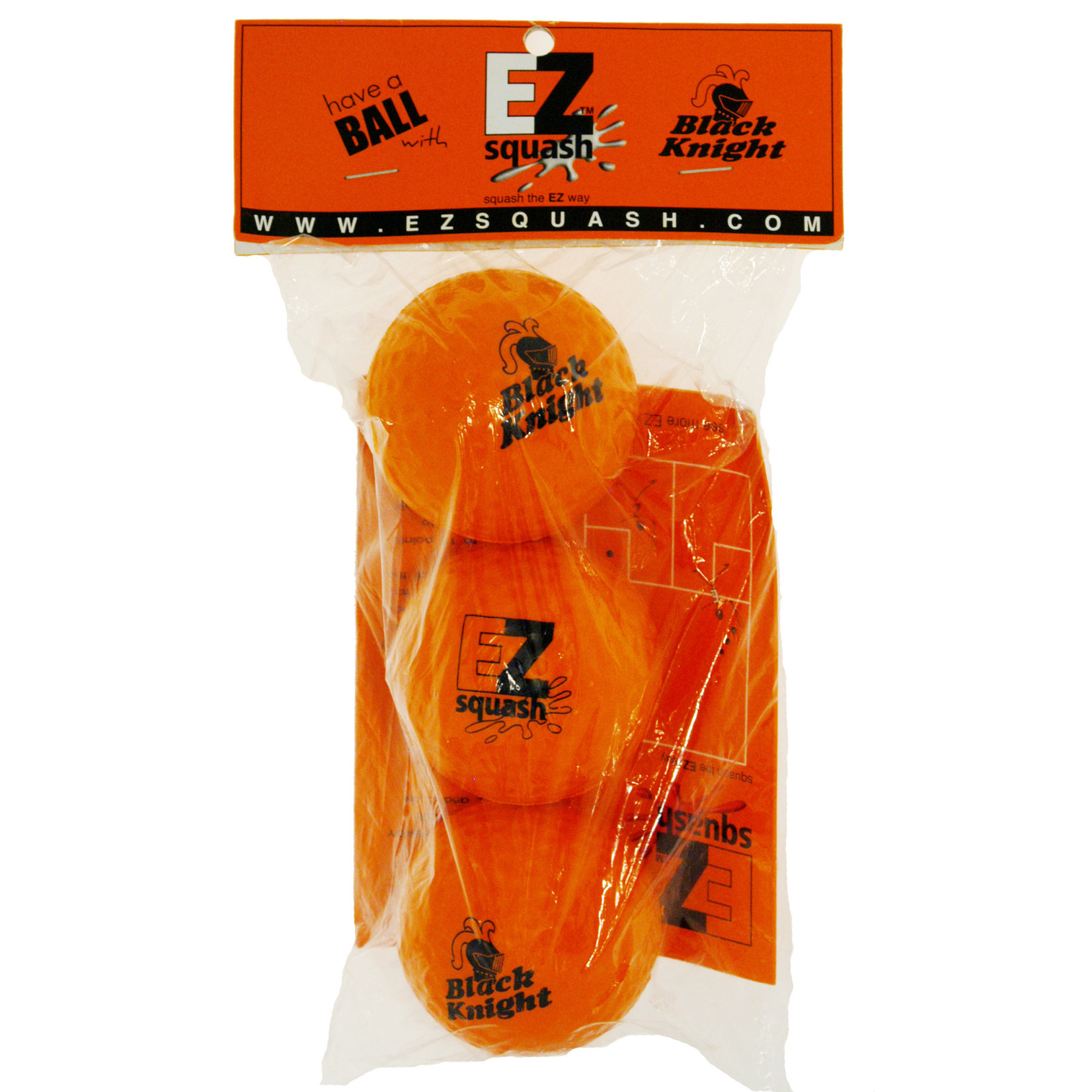 Black Knight Black Knight E-Z Foam Squash Balls 3/Pk