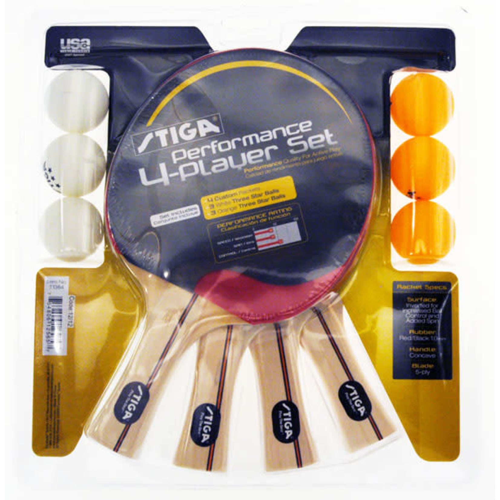 Stiga Stiga Performance TT Set (4-Player Pack)