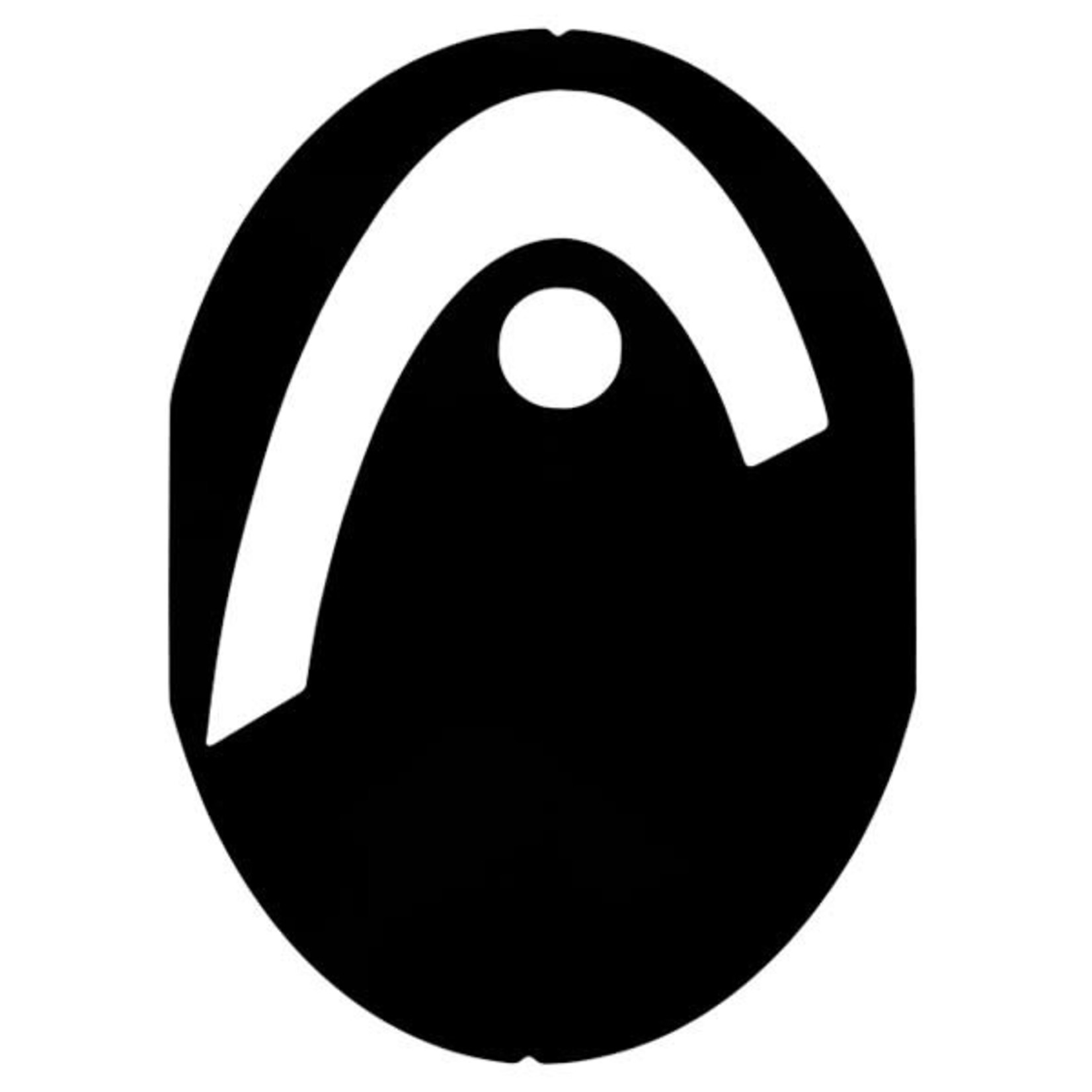Head Head Logo Squash Stencil