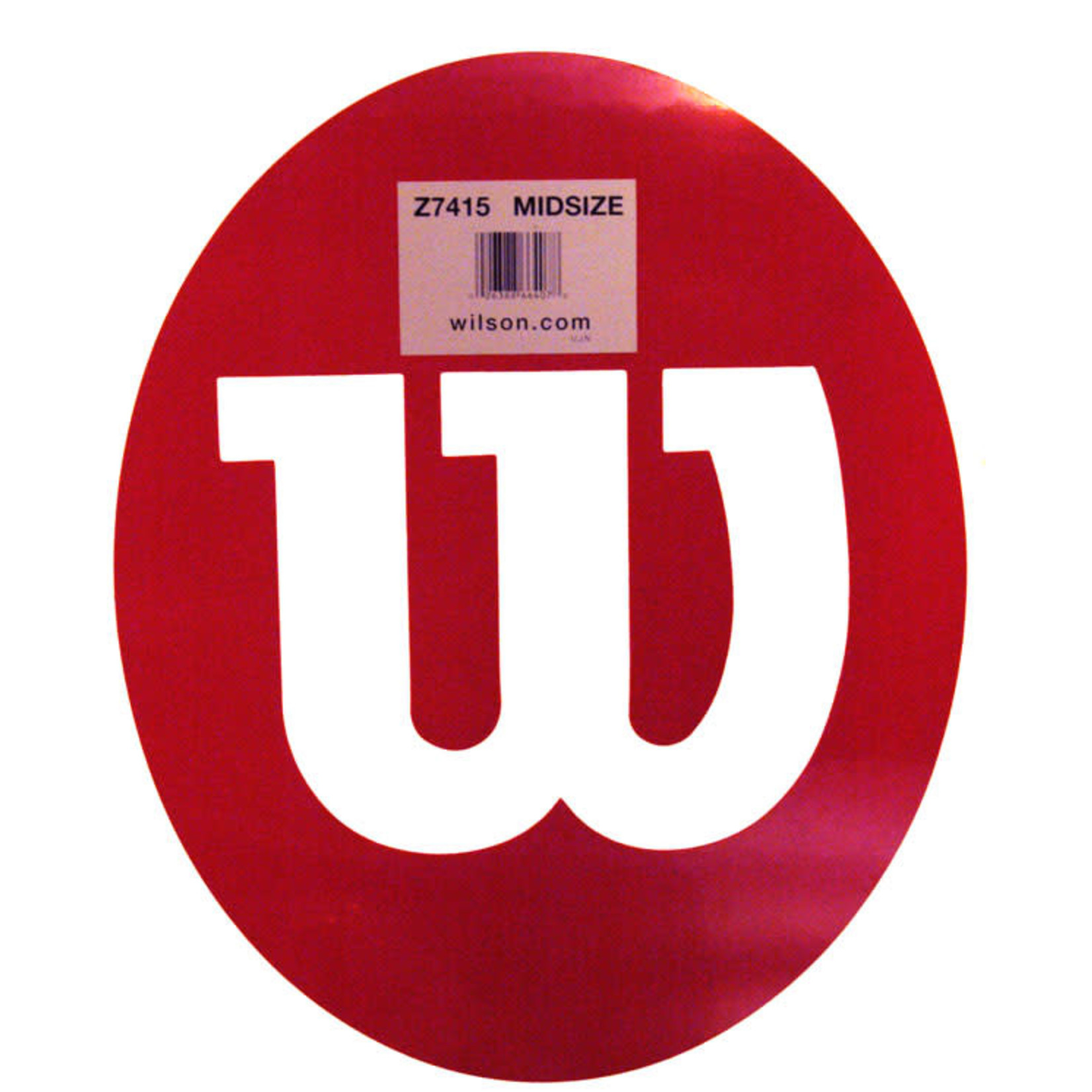 Wilson WI Logo "W" Tennis Stencil Courtside Sports