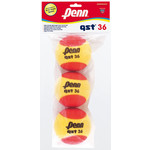 Penn Penn QST 36 Foam Training Balls - 8 Packages of 3 Balls