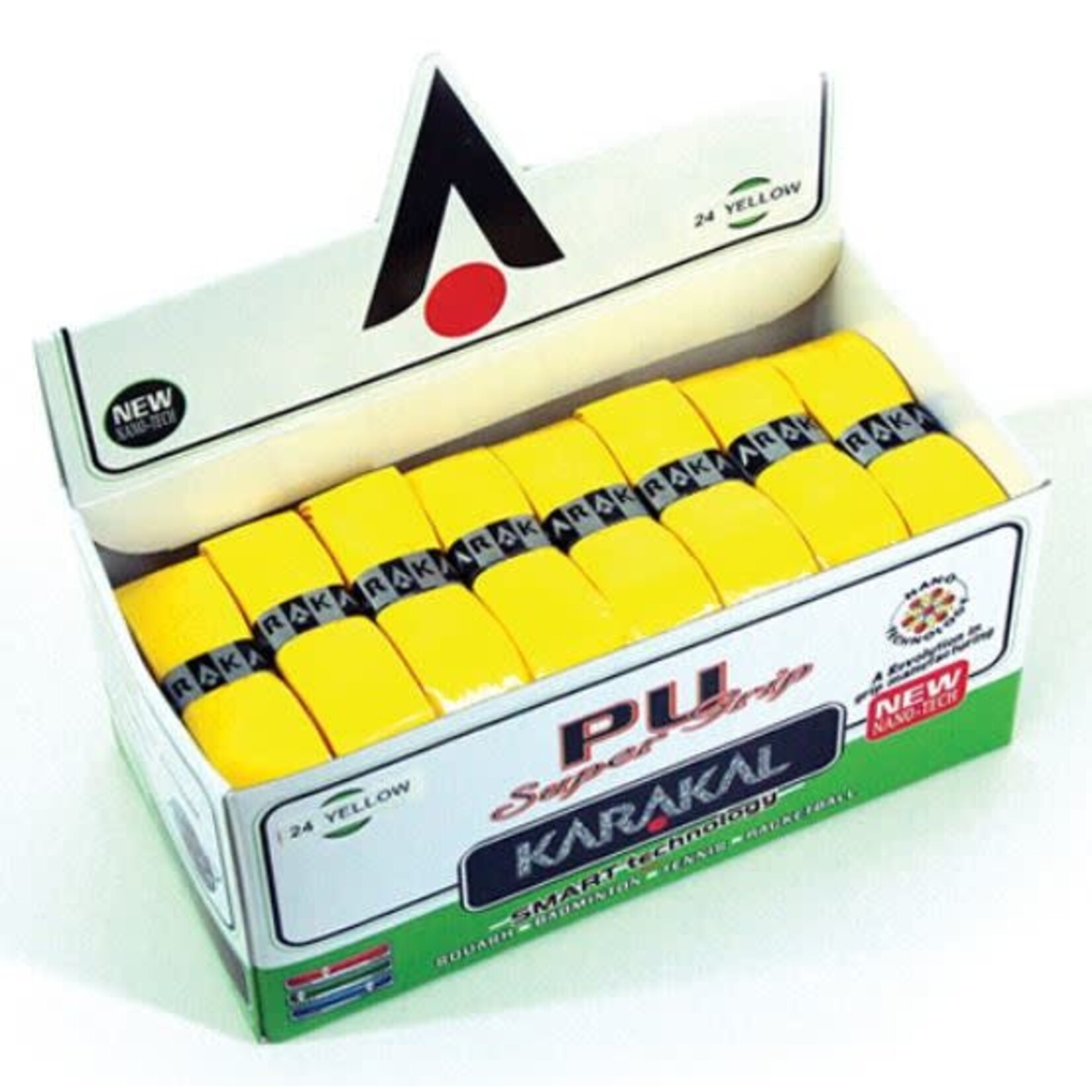 Karakal Karakal PU SuperGrip Yellow Box/24
