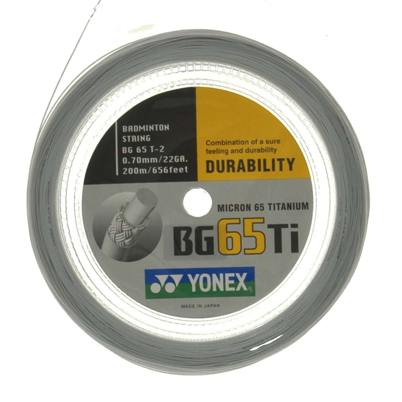 Yonex Yonex BG 65Ti Badminton String Reels (200m)