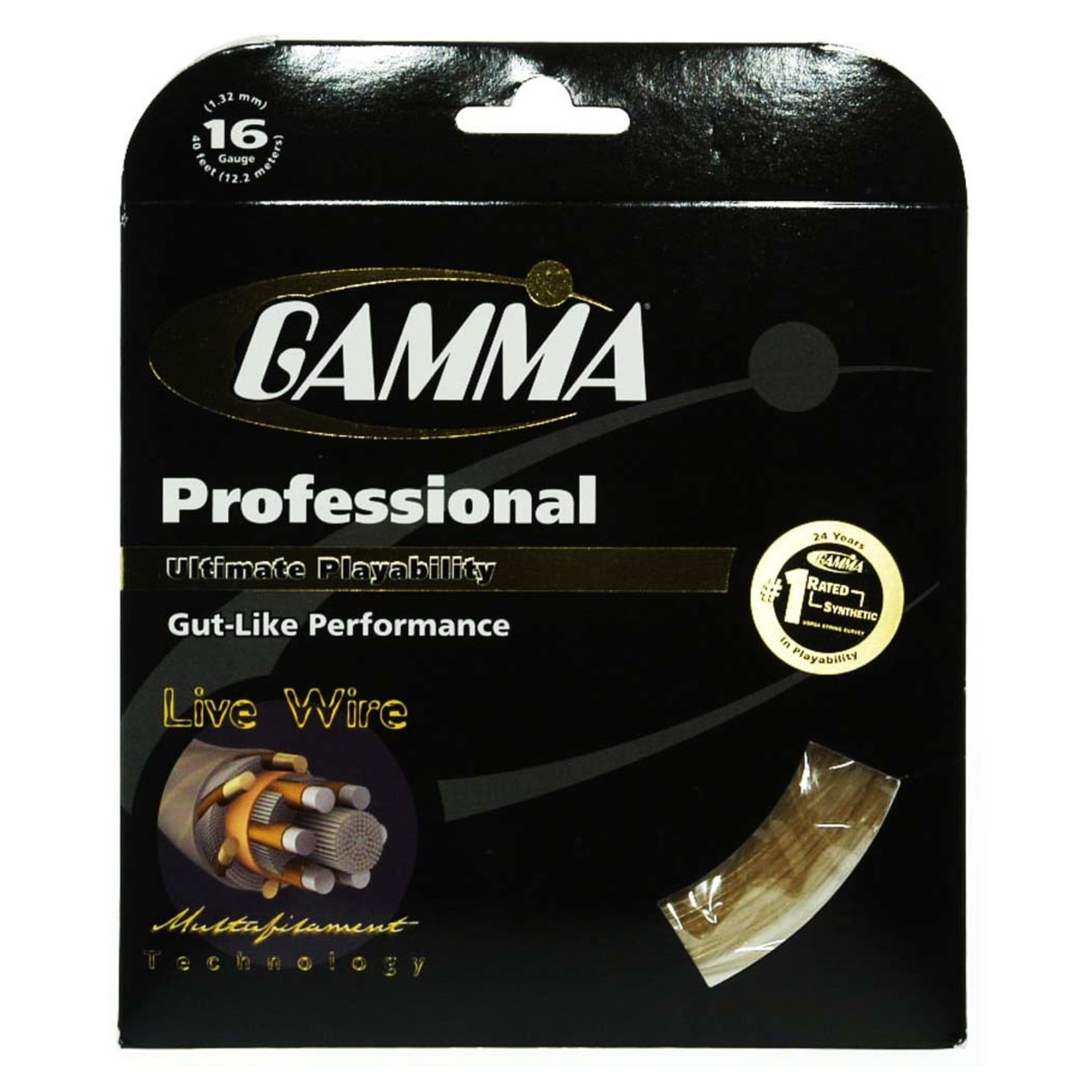 Gamma Gamma Live Wire Professional Tennis Strings