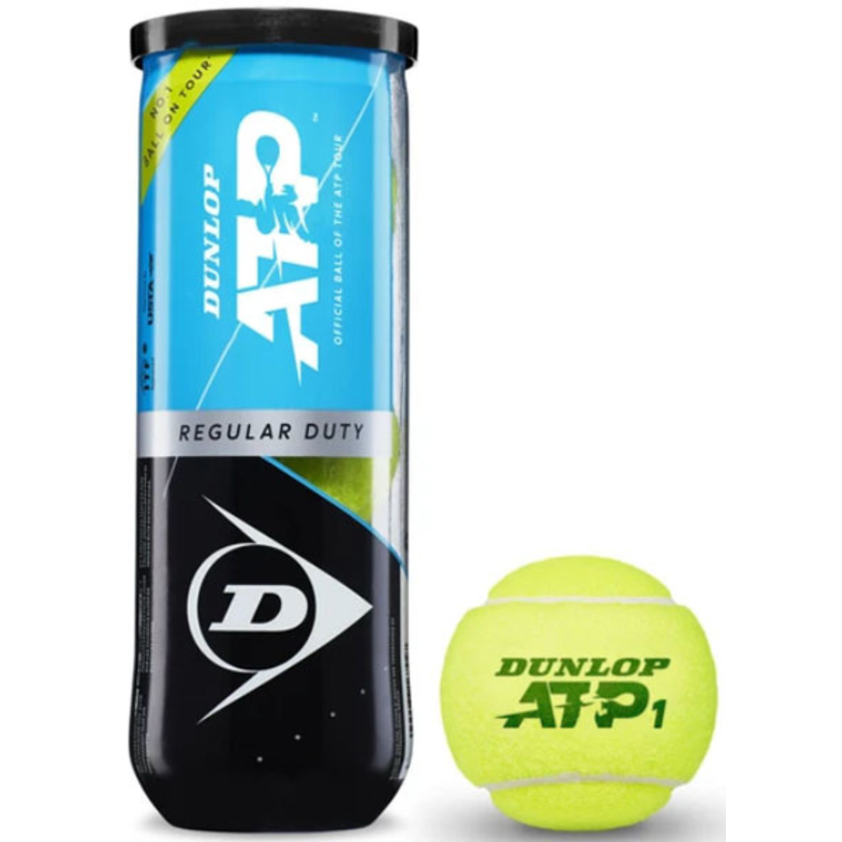 Dunlop Dunlop ATP Regular Duty Tennis Balls - Case of 24 Tubes