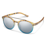 Suncloud Suncloud Belmont Matte Tortoise Blue Fade/Polarized Silver