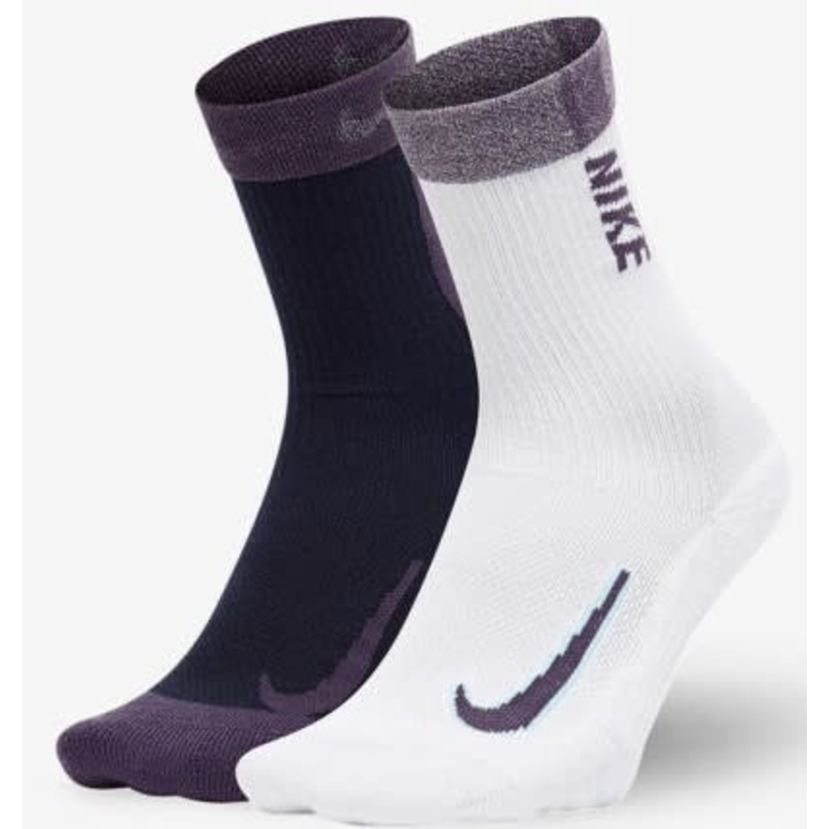 Nike NikeCourt Multiplier Cushioned Tennis Crew Socks '23 (2 pk)