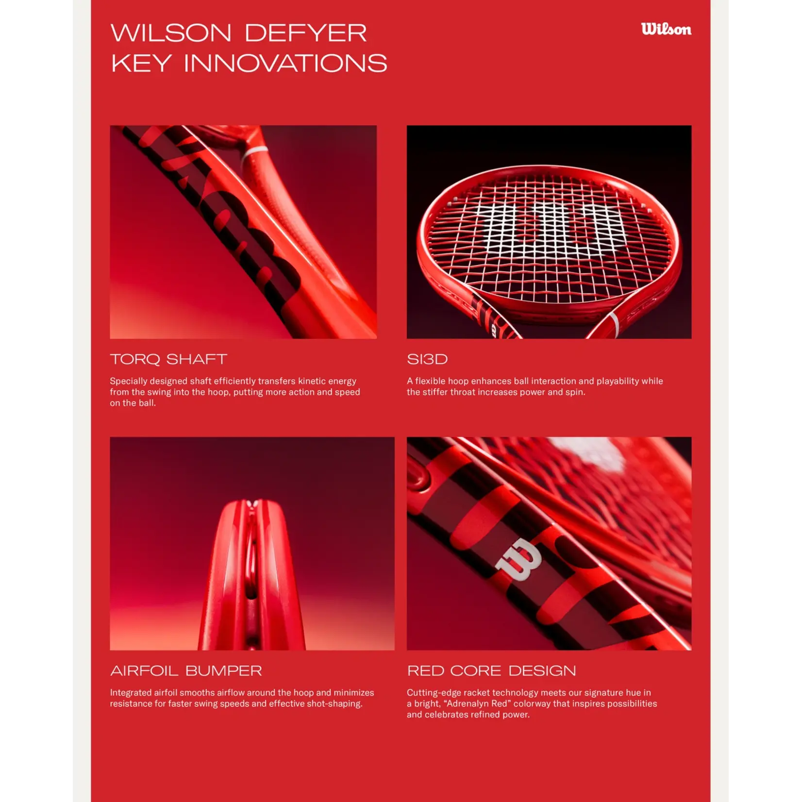 Wilson Wilson Defyer 98 Pro V1 Tennis Racquet