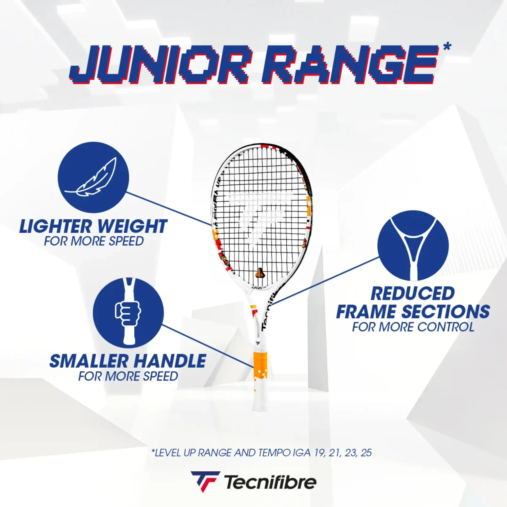 Tecnifibre Tecnifibre Level Up Jr. Tennis Racquet