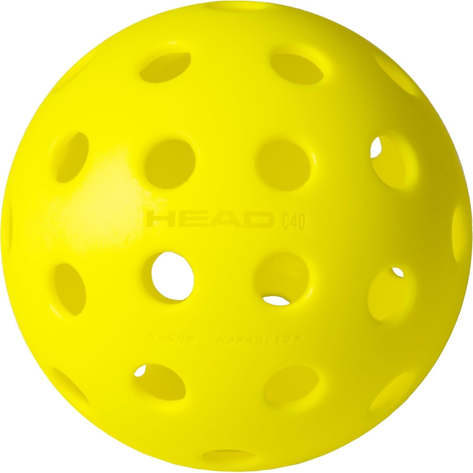 Head Head Championship 40 Yellow Outdoor Pickleball (1)