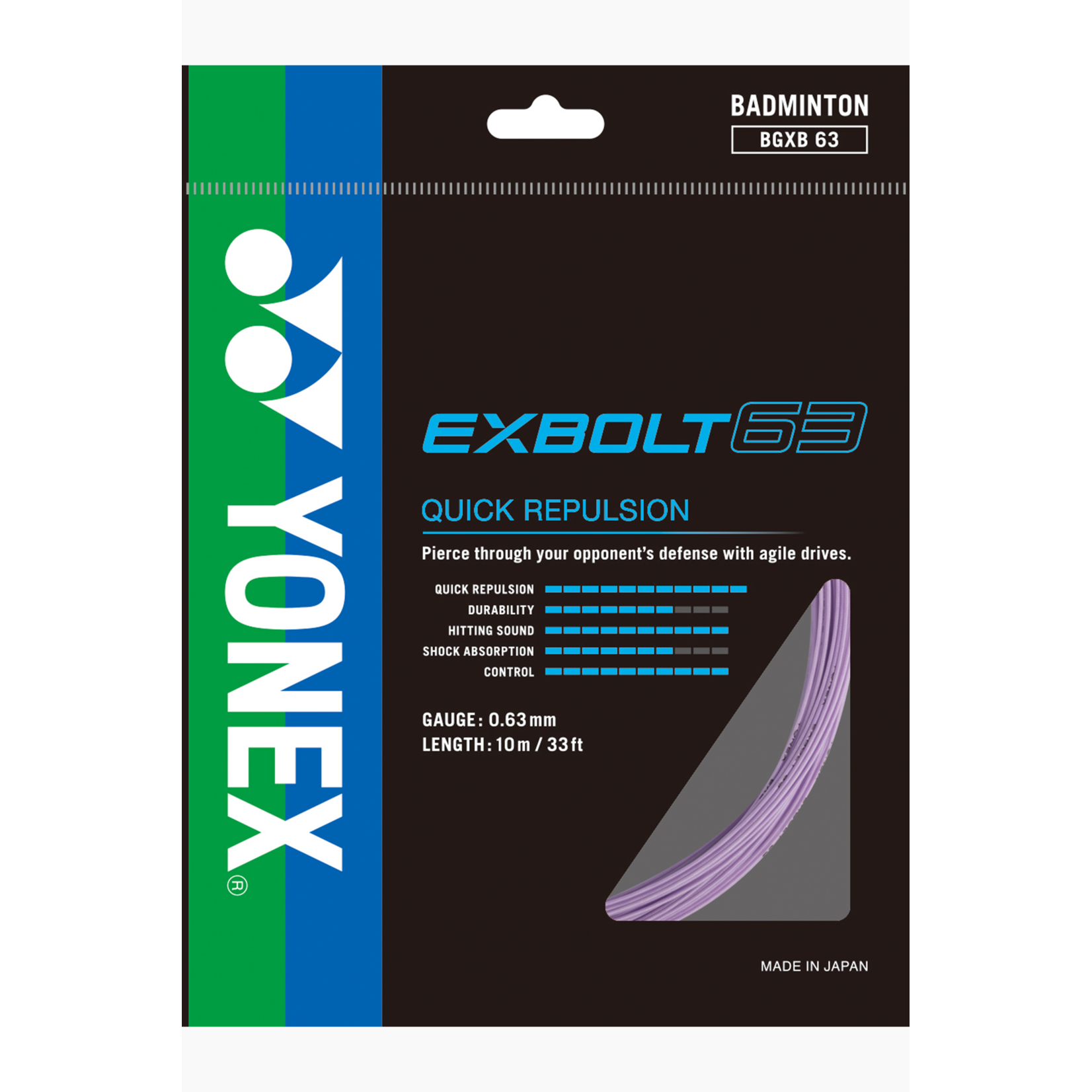 Yonex Yonex Exbolt 63 Badminton Strings