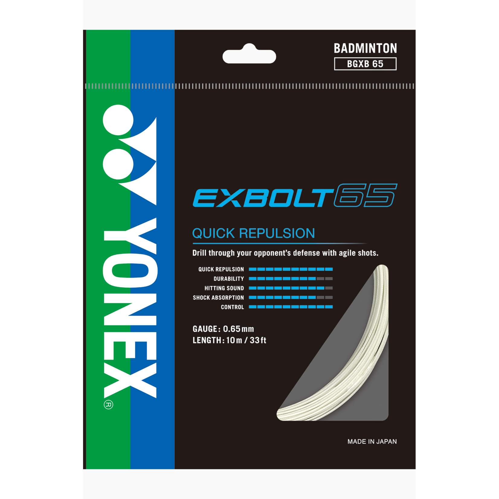 Yonex Yonex Exbolt 65 Badminton Strings
