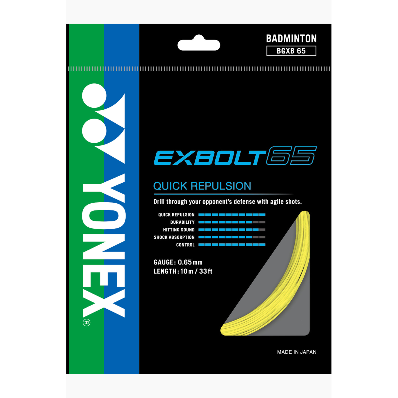 Yonex Yonex Exbolt 65 Badminton Strings