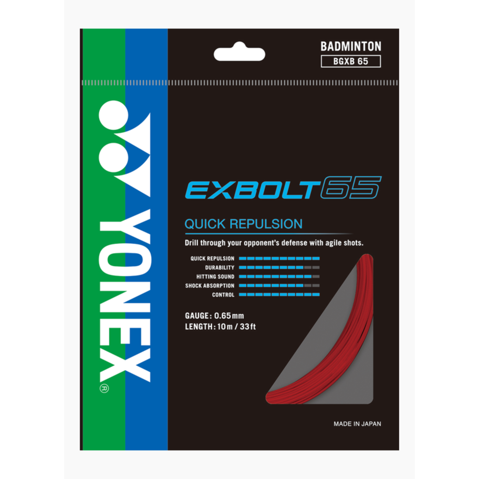 Yonex Yonex Exbolt 65 Badminton Strings