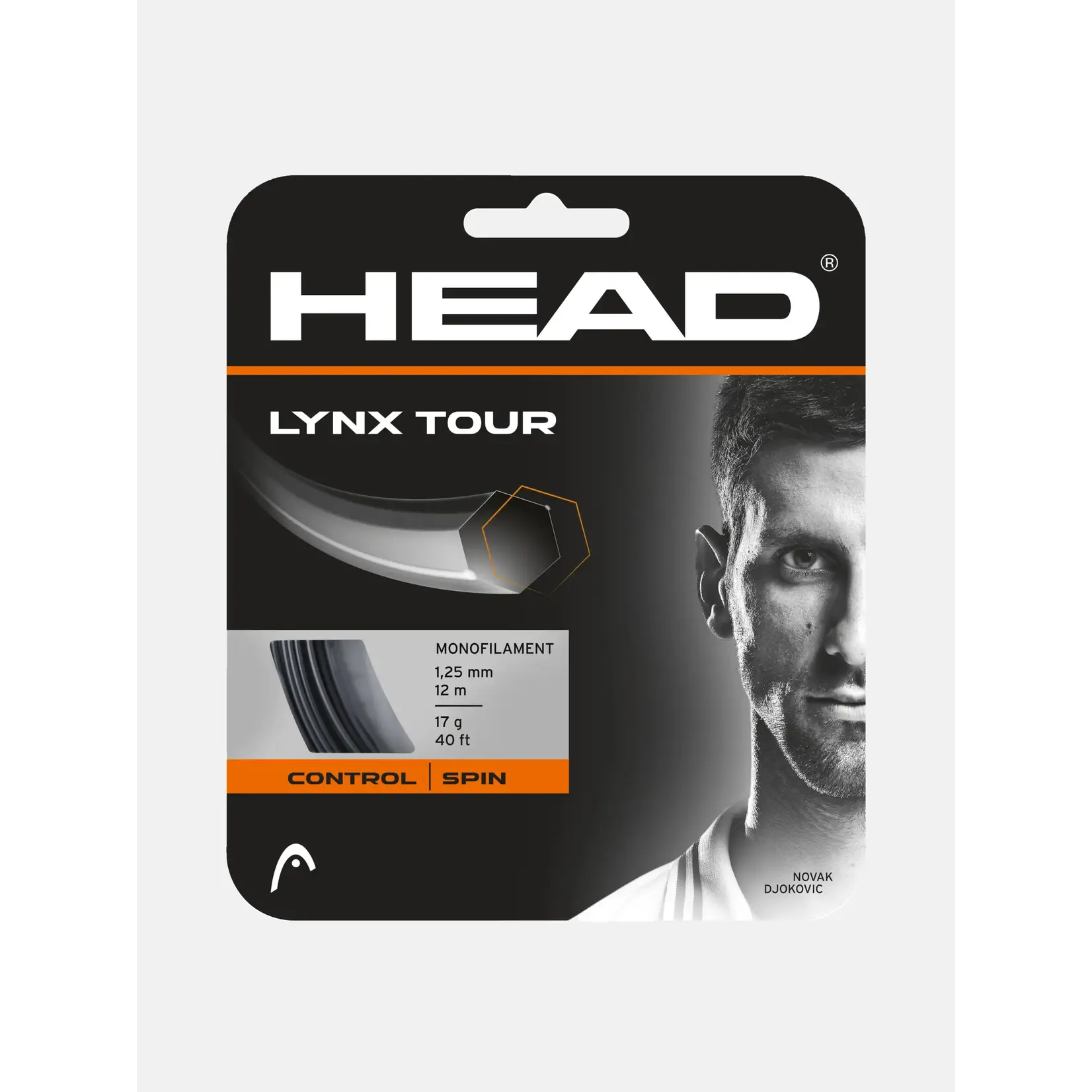 Head Head Lynx Tour Tennis Strings 17 Black