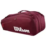 Wilson Wilson Defyer 15PK Red Tennis Bag