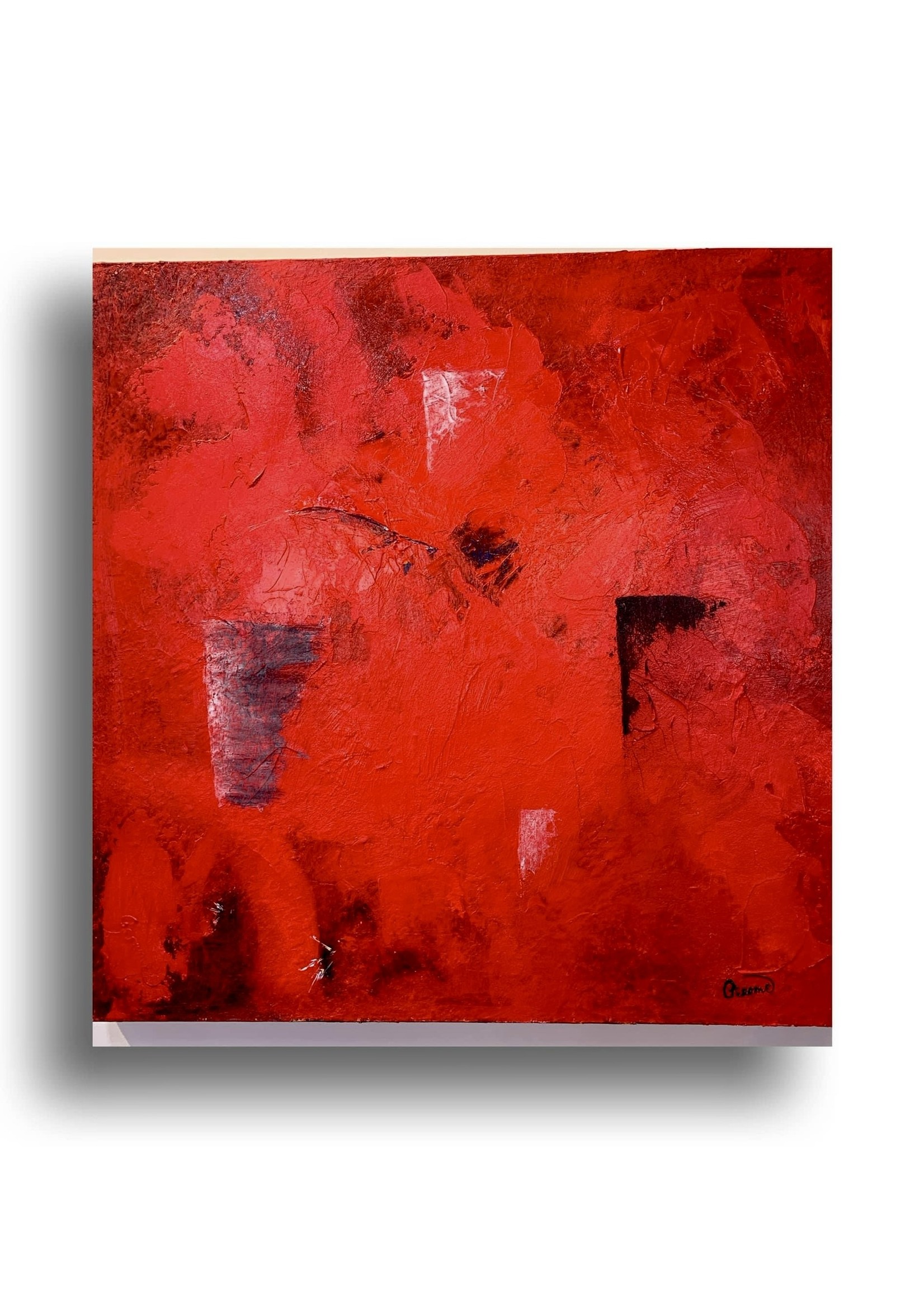 Gerome Meminger MEMG - GEROME MEMINGER   A STUDY IN RED 36X36